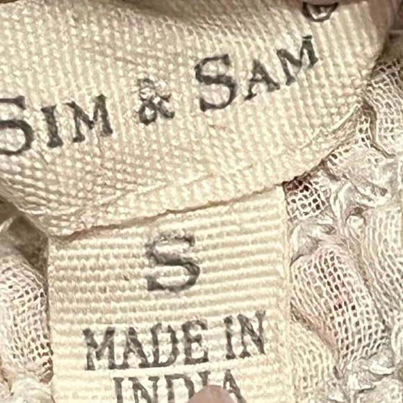 Sim & Sam Multicolor Spaghetti Strap Sz Small Dress - Picture 7 of 7